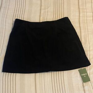 NWT HALARA Corduroy Mini Skort